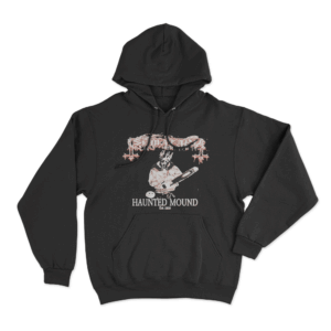 Chainsaw Ghost Hoodie Black