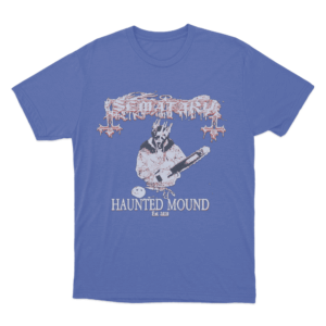 Chainsaw Ghost T Shirt Blue