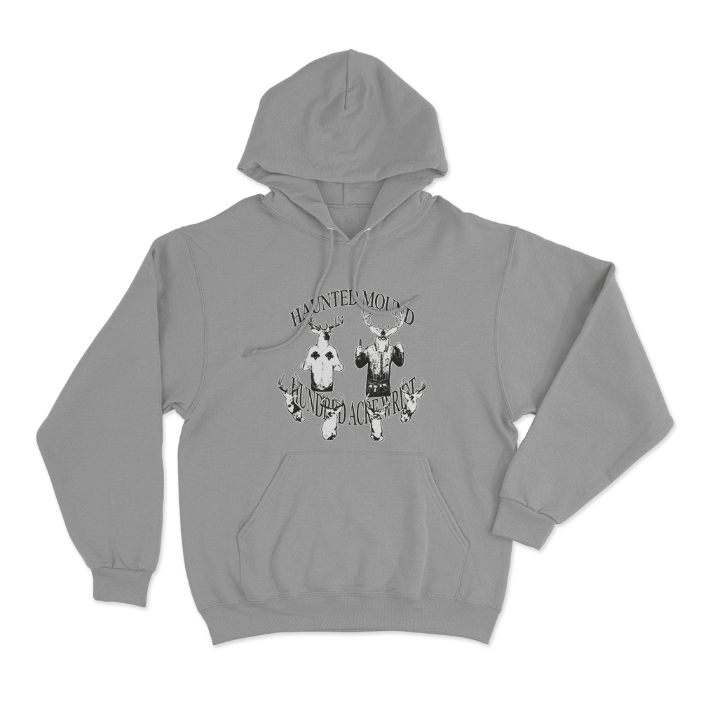 Deer Mound Hoodie Grey Deer Mound Hoodie Grey