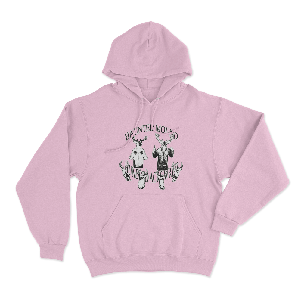 Deer Mound Hoodie Pink Deer Mound Hoodie Pink