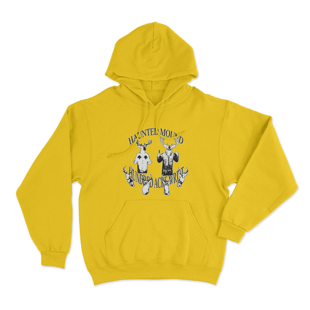 Deer Mound Hoodie Yellow Deer Mound Hoodie Yellow