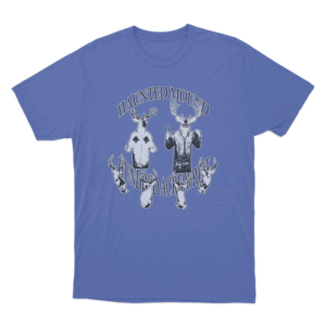 Deer Mound T Shirt Blue