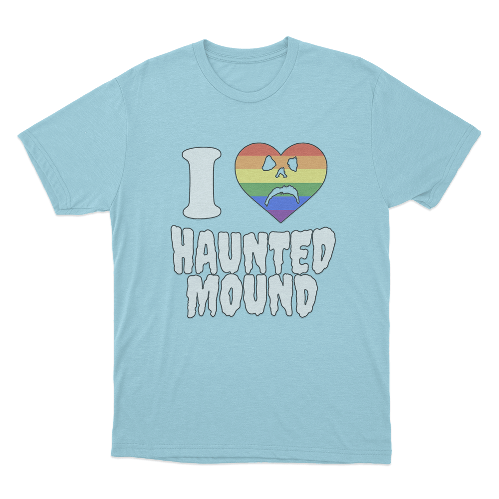 Haunted Mound Love T Shirt Sky Blue Haunted Mound Love T Shirt Sky Blue