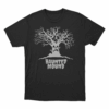Haunted Tree T Shirt Black