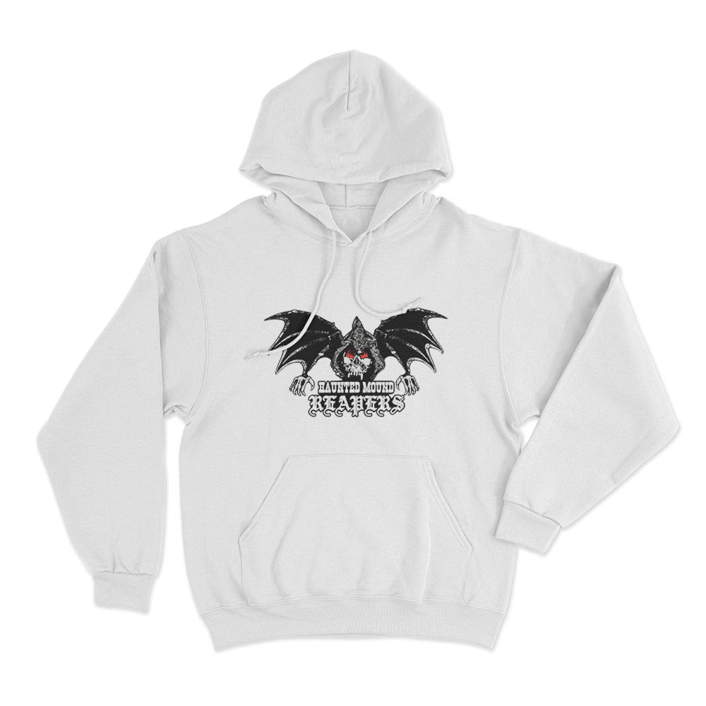 Reapers Emblem Hoodie White Reapers Emblem Hoodie White