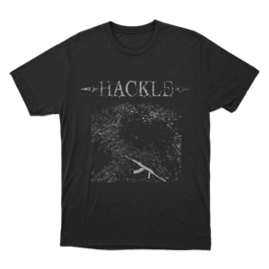 Rifle Print T Shirt Black