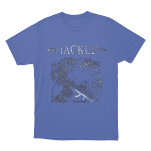 Rifle Print T Shirt Blue
