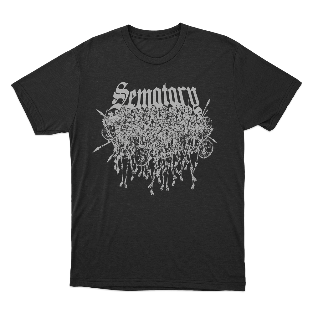 Sematary Logo T Shirt Black Sematary Logo T Shirt Black