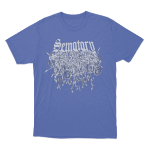 Sematary Logo T Shirt Blue