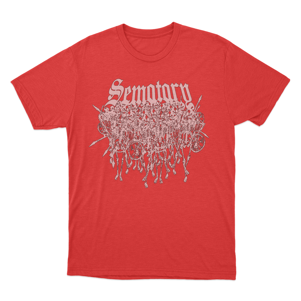 Sematary Logo T Shirt Red Sematary Logo T Shirt Red
