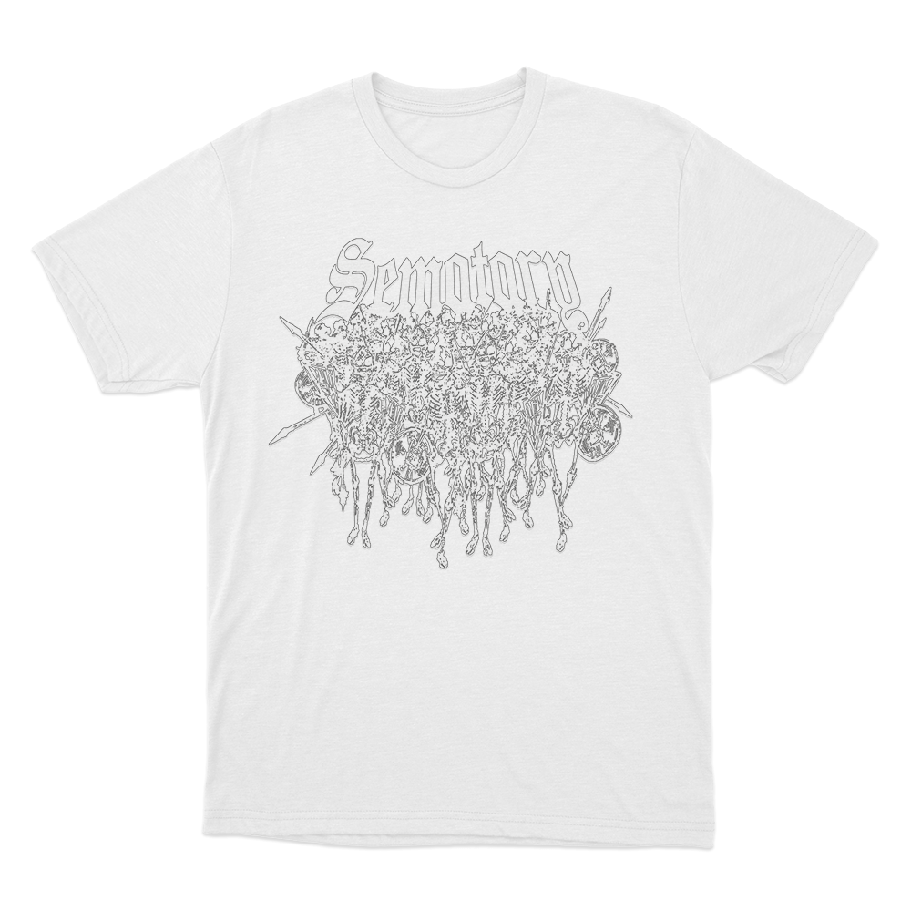 Sematary Logo T Shirt White Sematary Logo T Shirt White