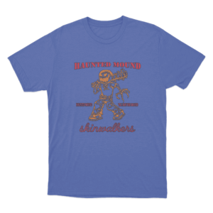 Skinwalkers Design T Shirt Blue