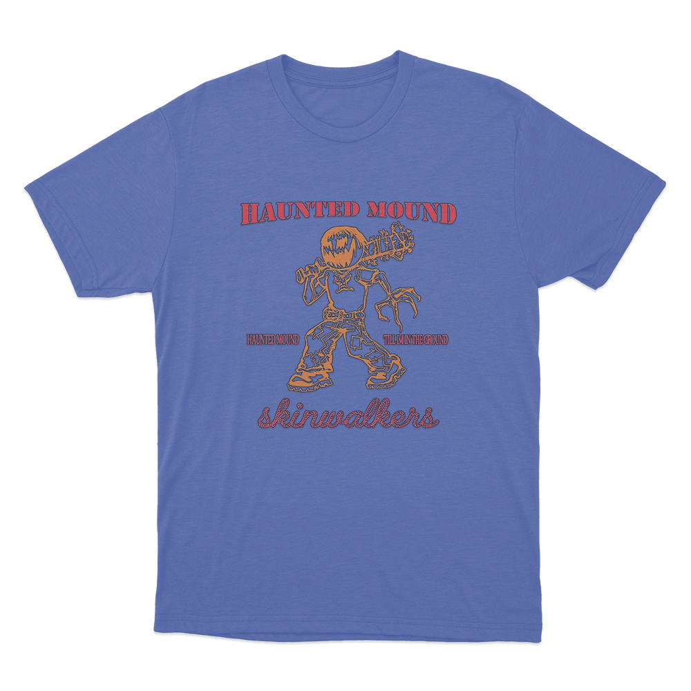 Skinwalkers Design T Shirt Blue Skinwalkers Design T Shirt Blue