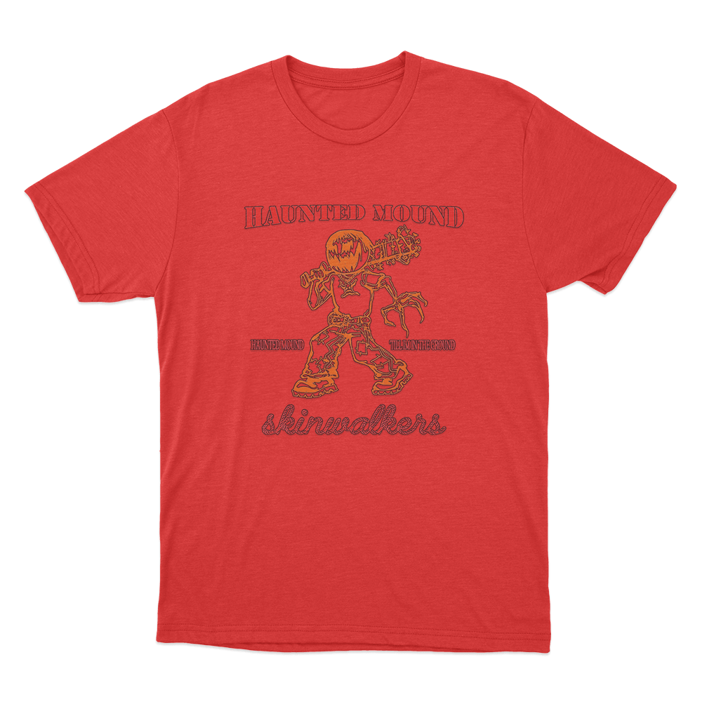 Skinwalkers Design T Shirt Red Skinwalkers Design T Shirt Red
