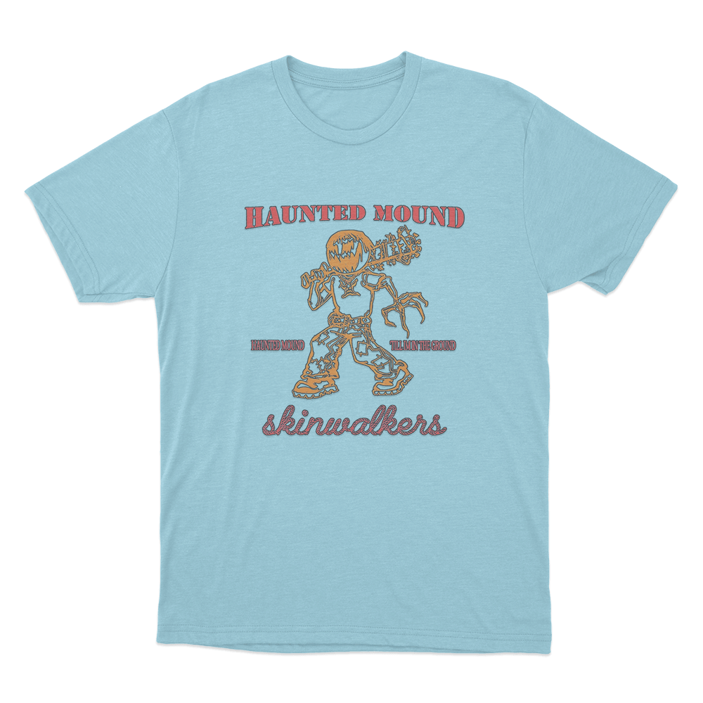 Skinwalkers Design T Shirt Sky Blue Skinwalkers Design T Shirt Sky Blue