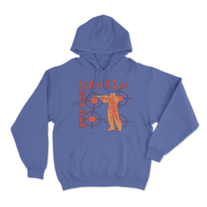 Target Shooter Hoodie Blue