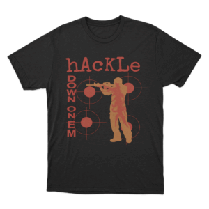 Target Shooter T Shirt Black